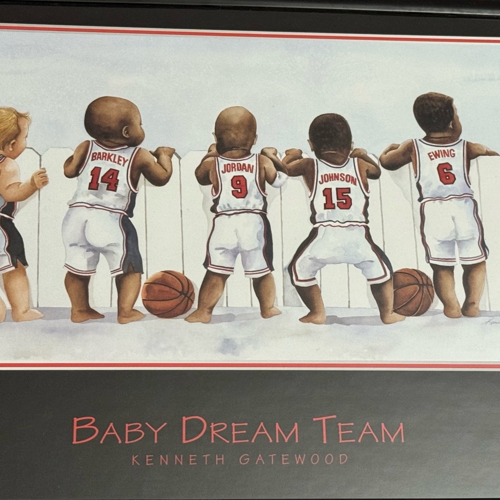Cute Print Baby Dream Team